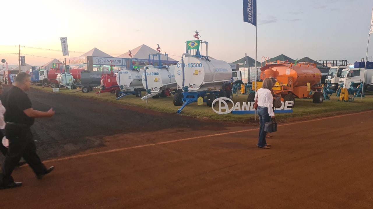 Bombas Andrade Marca Presença Na Agrishow 2022